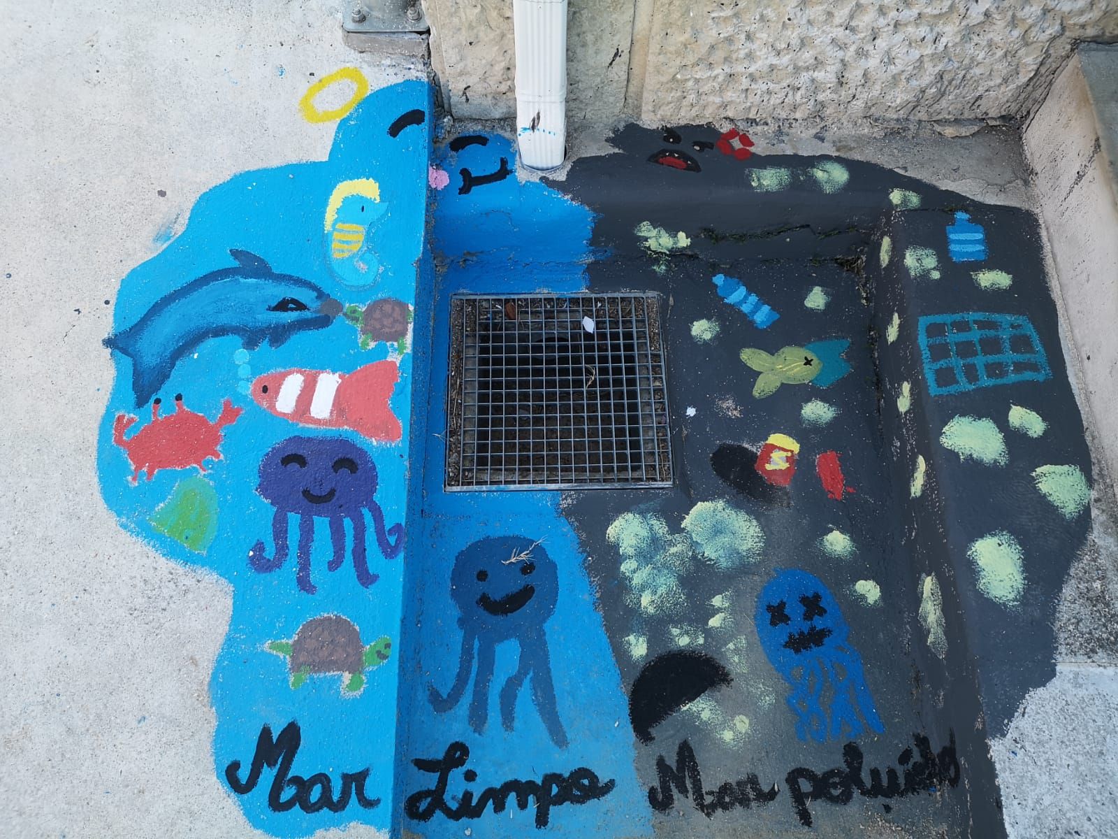 "Mar Limpo/ Mar Poluído" - Jardim de Infância e Escola Básica do Sobral