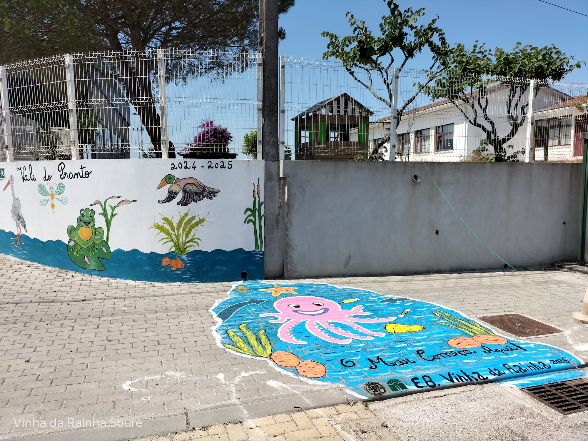 "Pegadas na escola, reflexos no mar" - Jardim de Infância e Escola Básica de Vinha da Rainha