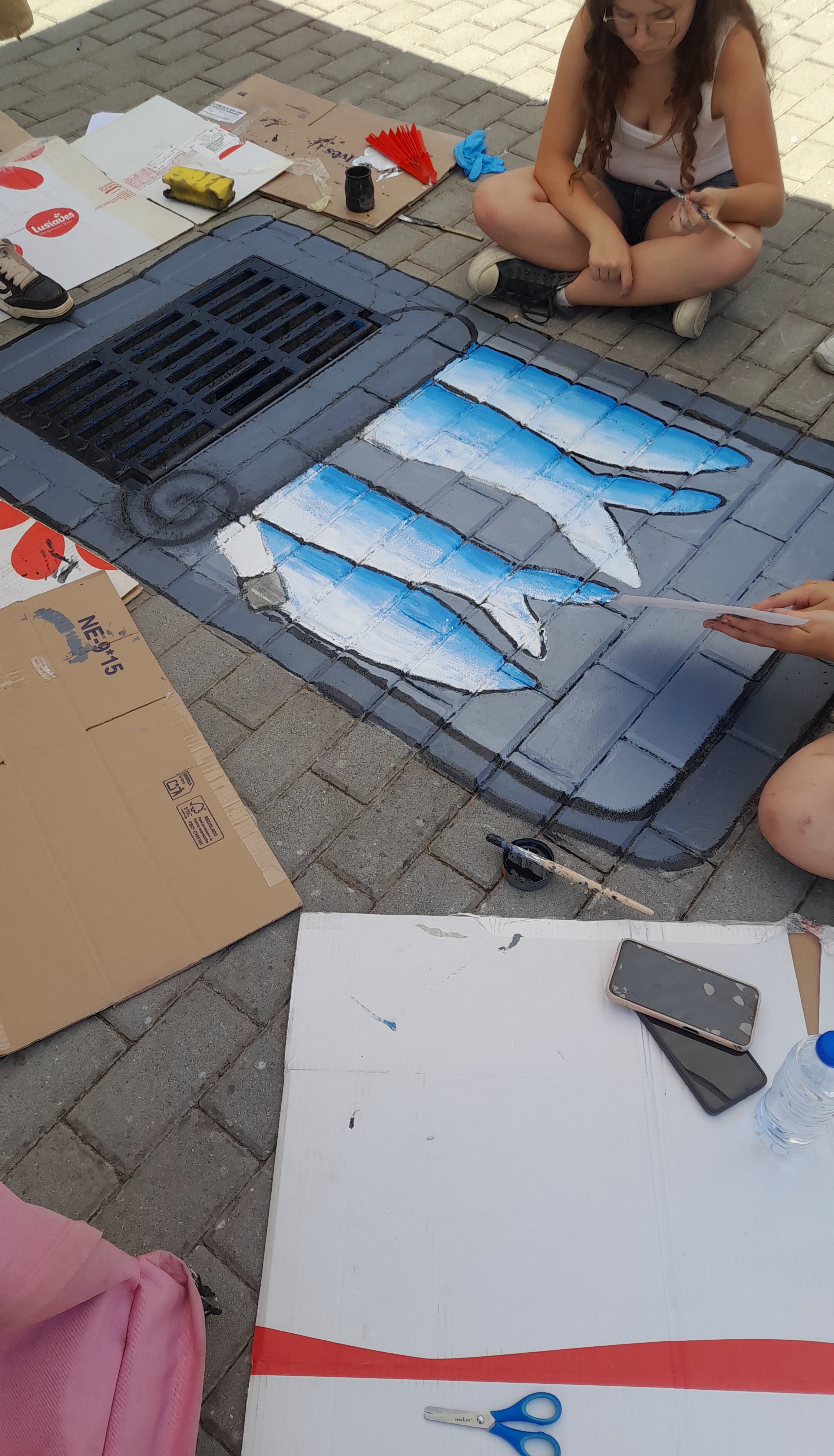 Execução da pintura
