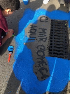 Pintando
