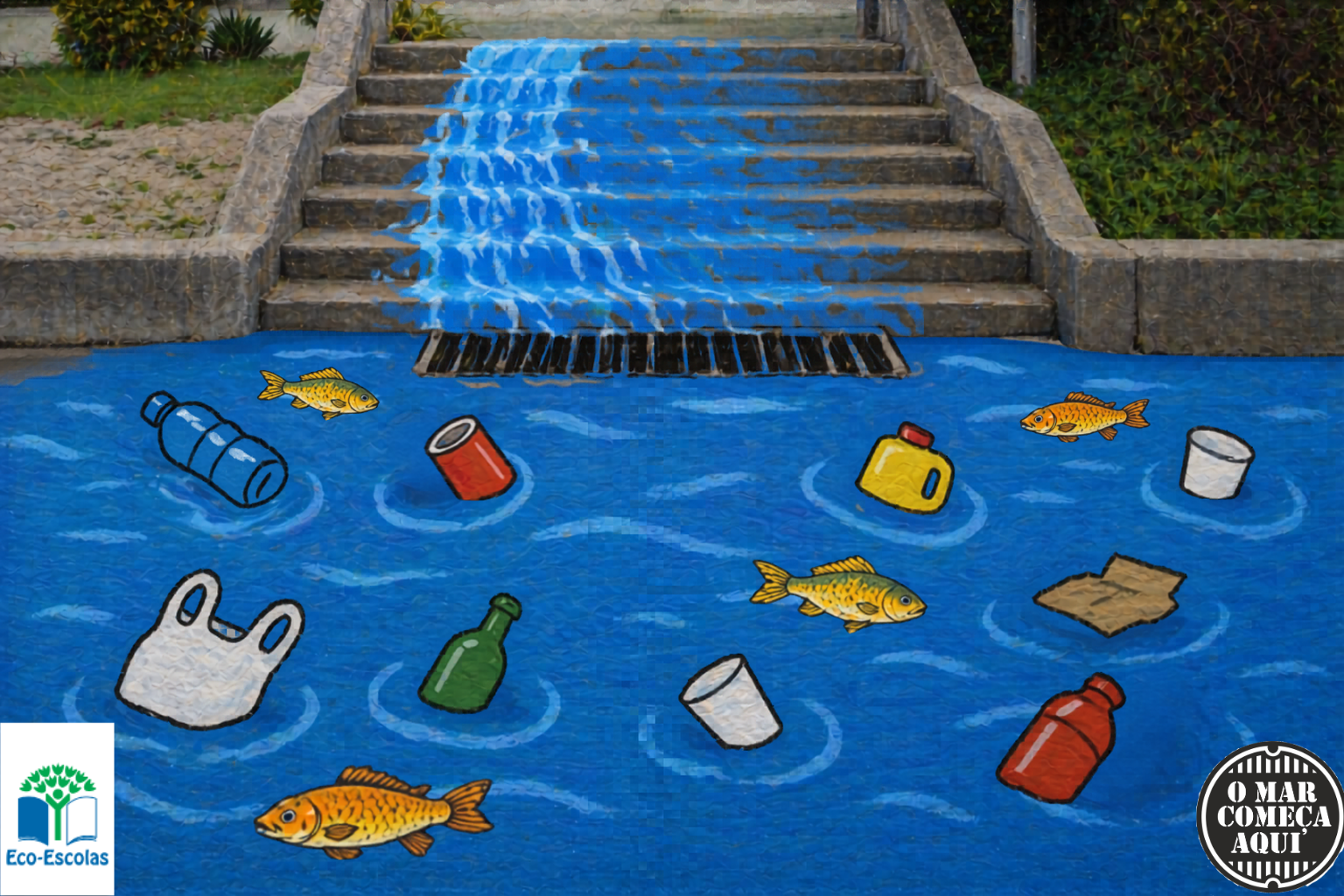 Da terra para o mar