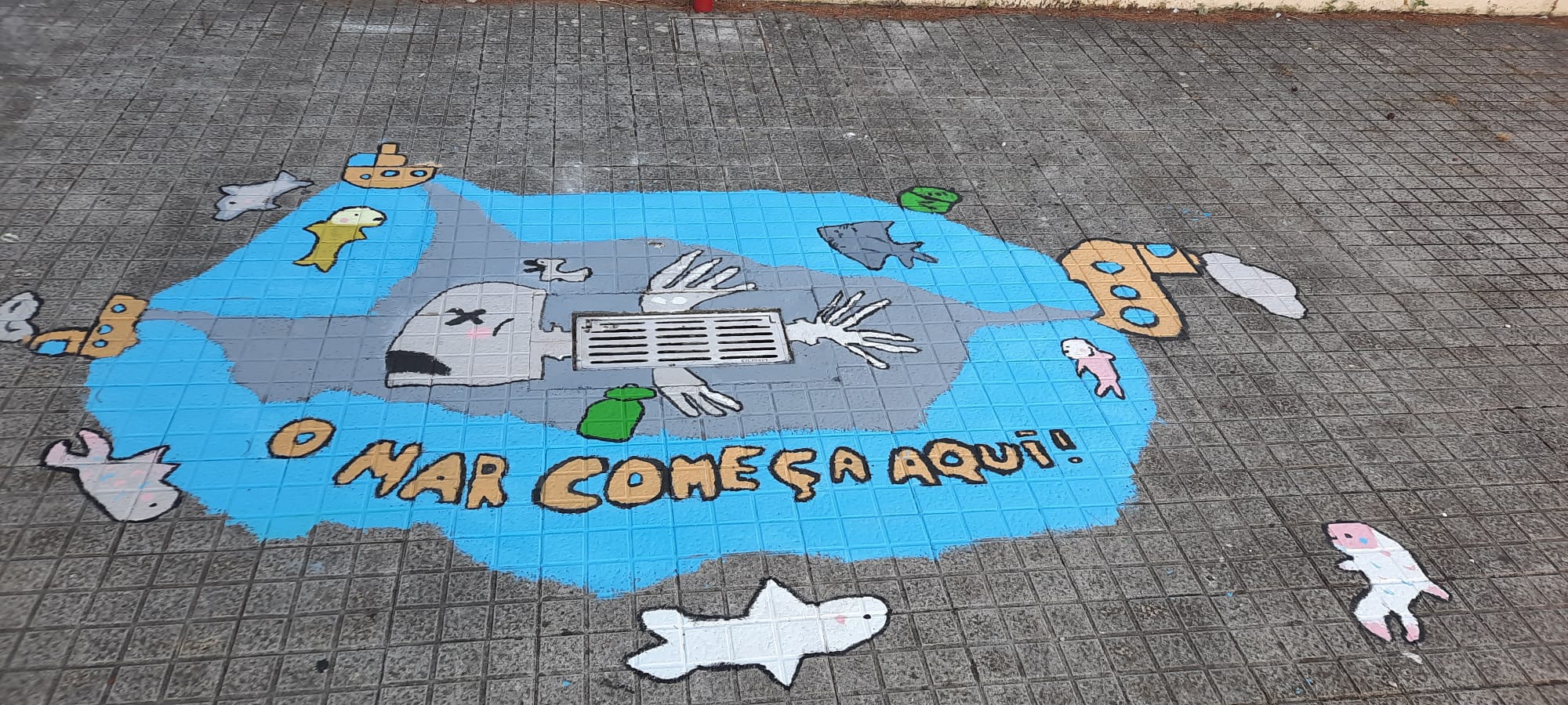 Sarjeta pintada