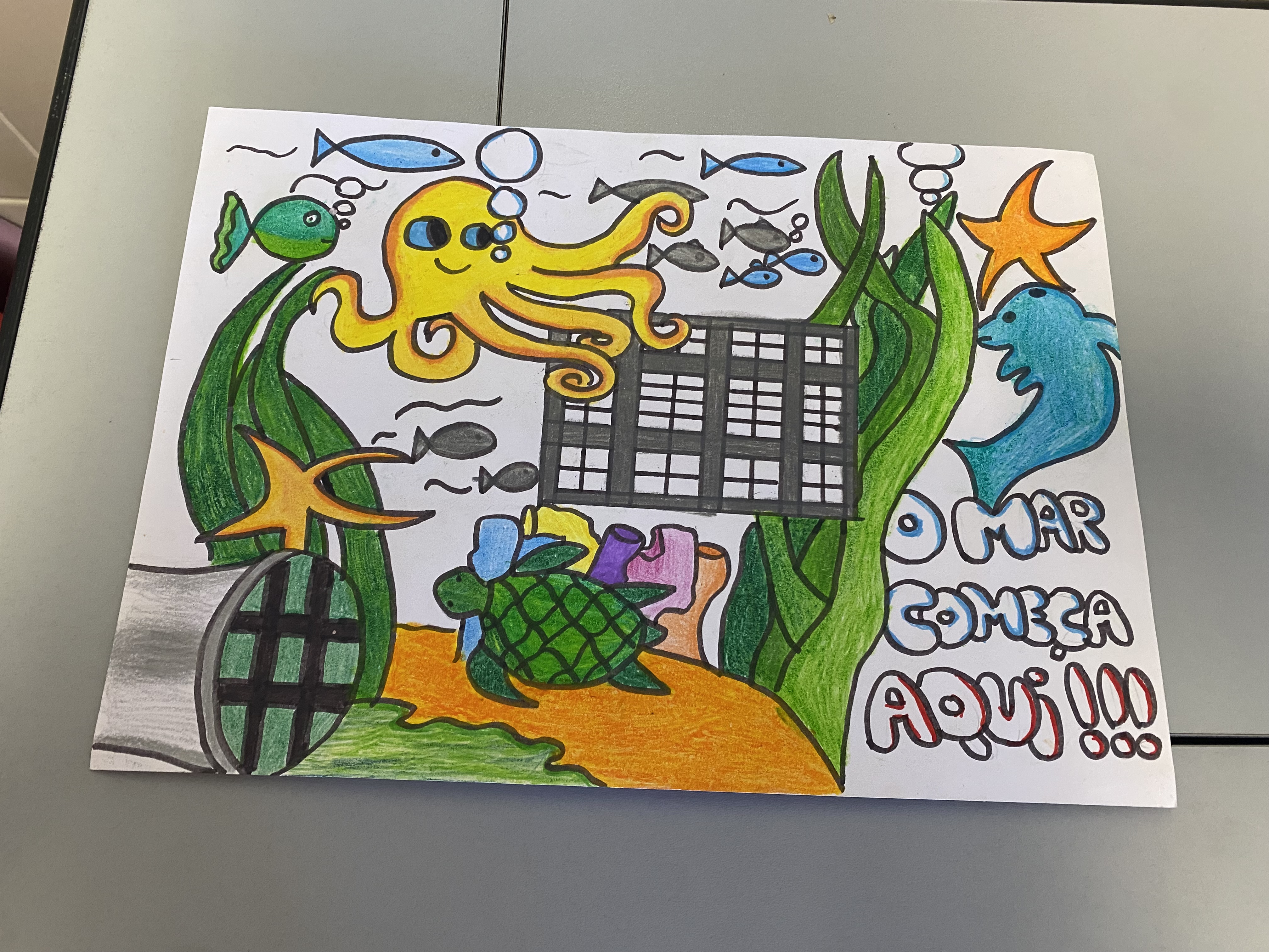 O Mar Começa Aqui <br />
Escola Dr. Flávio Gonçalves 2025/2026