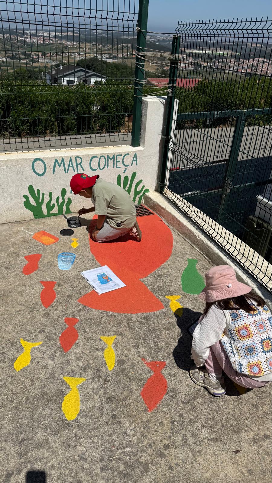 Pintura do projeto.
