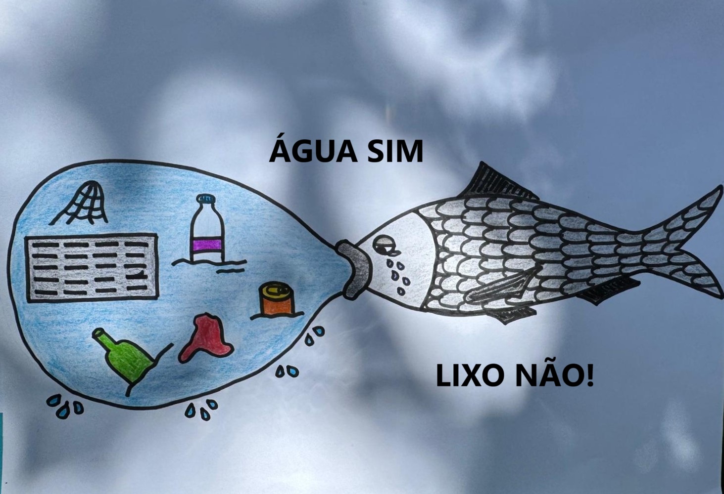 ÁGUA SIM / LIXO NÃO!