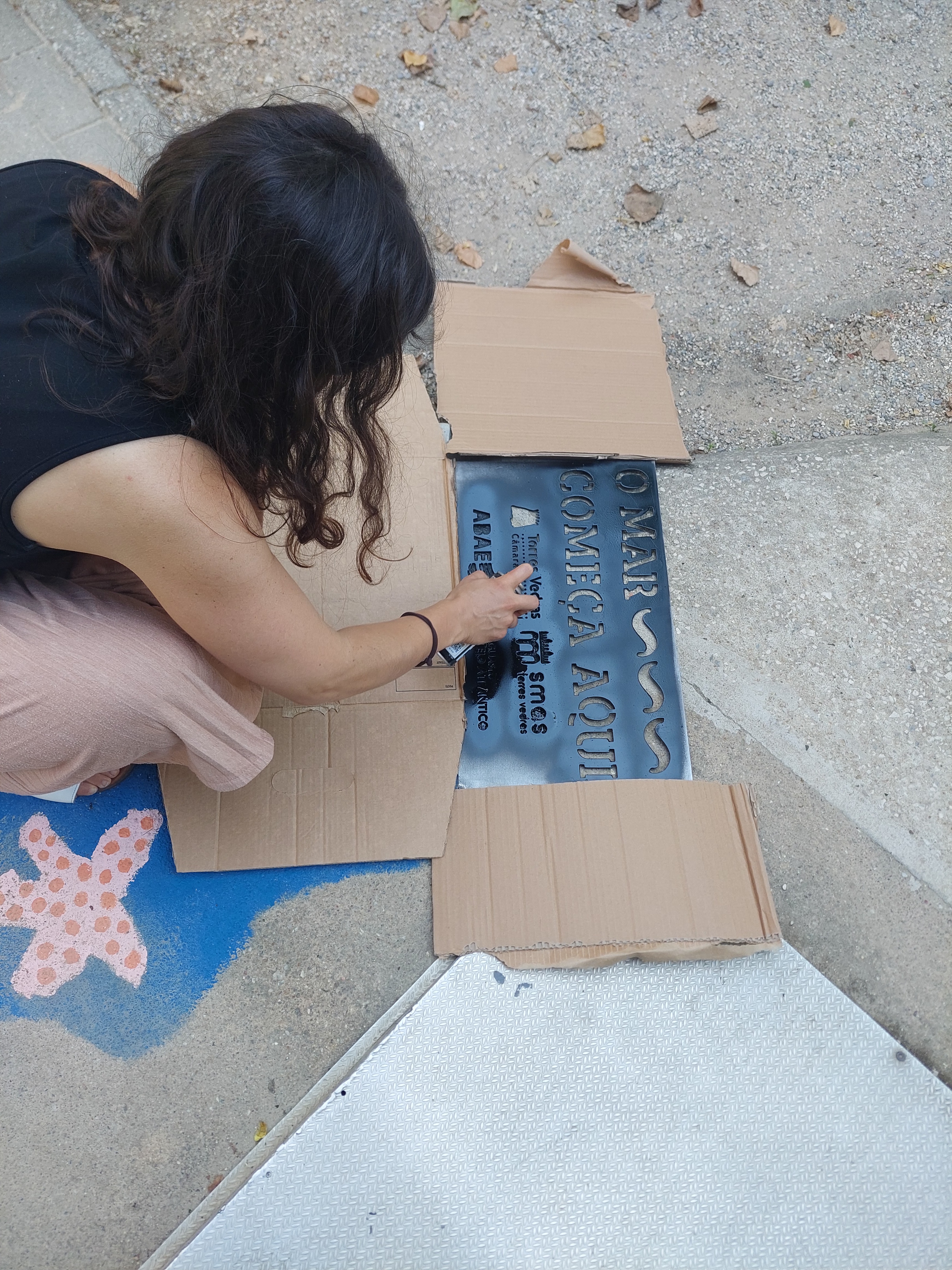 Pintura do stencil