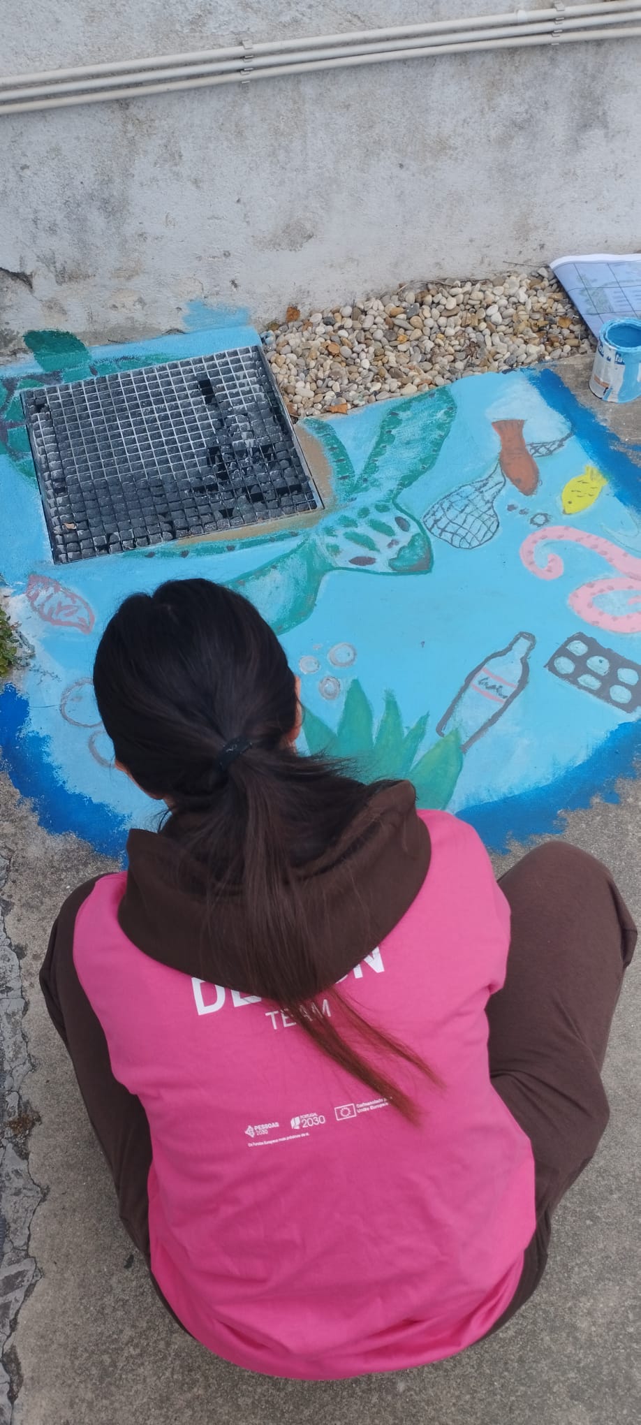 Realização da pintura 3