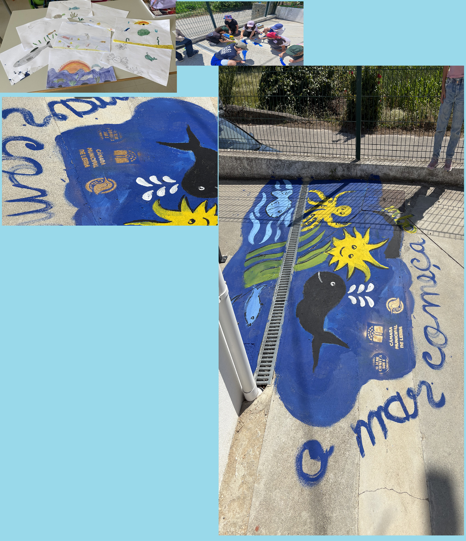 O mar azul precisa de nós!