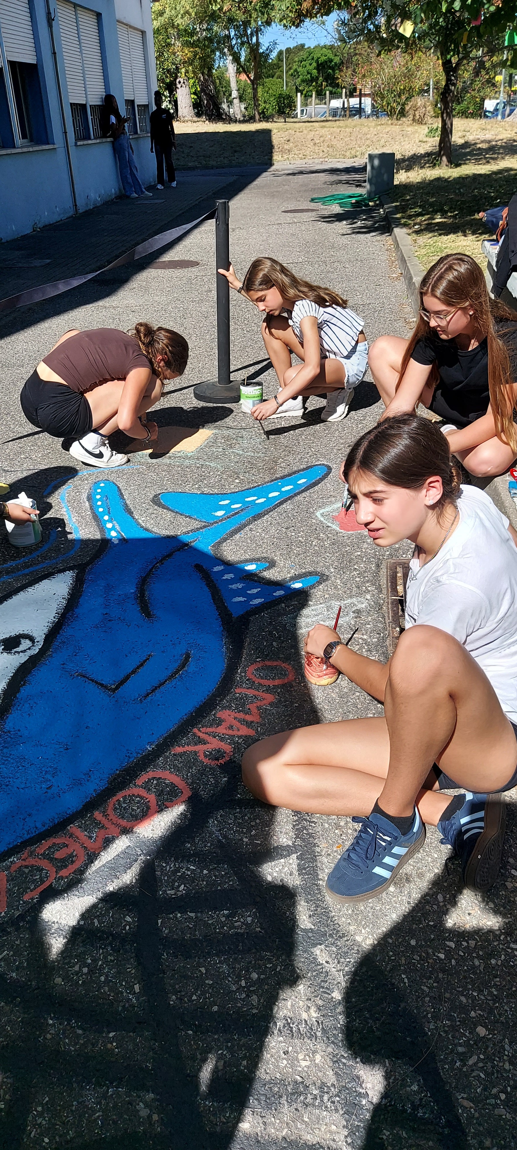 Equipa a pintar 1